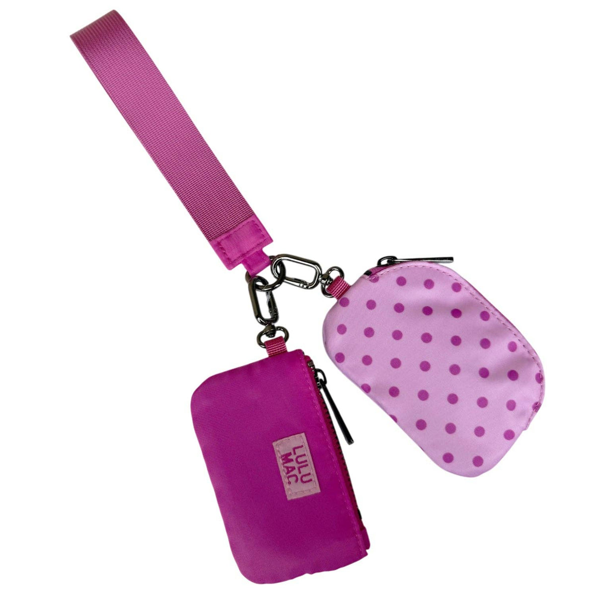 LULU MAC Pink/Hot Pink Dots