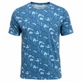 Honey Hole Outdoors Drift Performance Tee  - Teal Camo