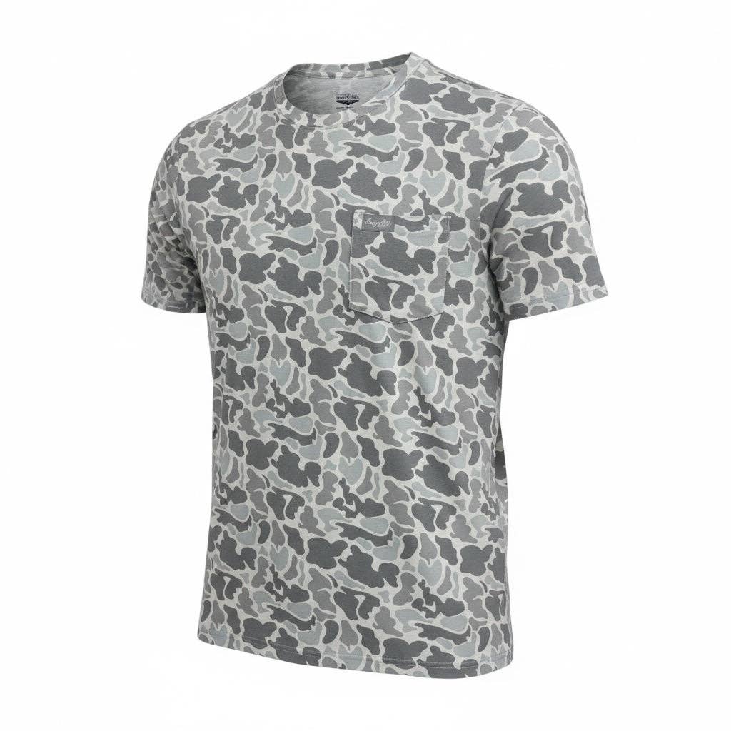 Honey Hole Outdoors Drift Performance Tee - Rockport Camo