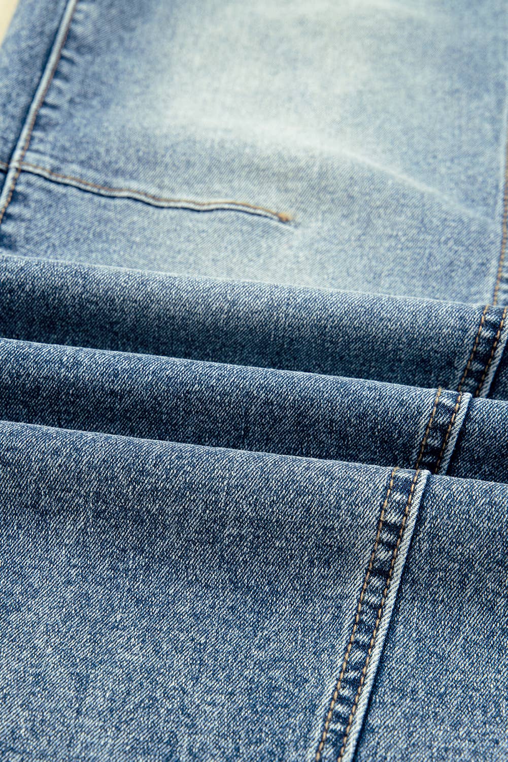 Vintage Washed Seam Detail Shift Jeans