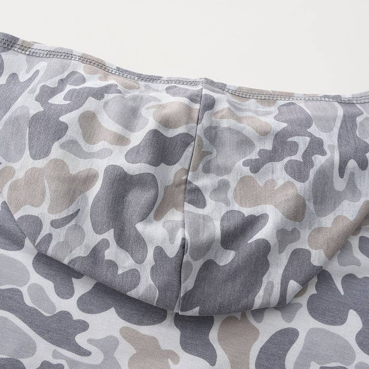 Honey Hole Outdoors Drift Performance Hoodie - Smoke Camo