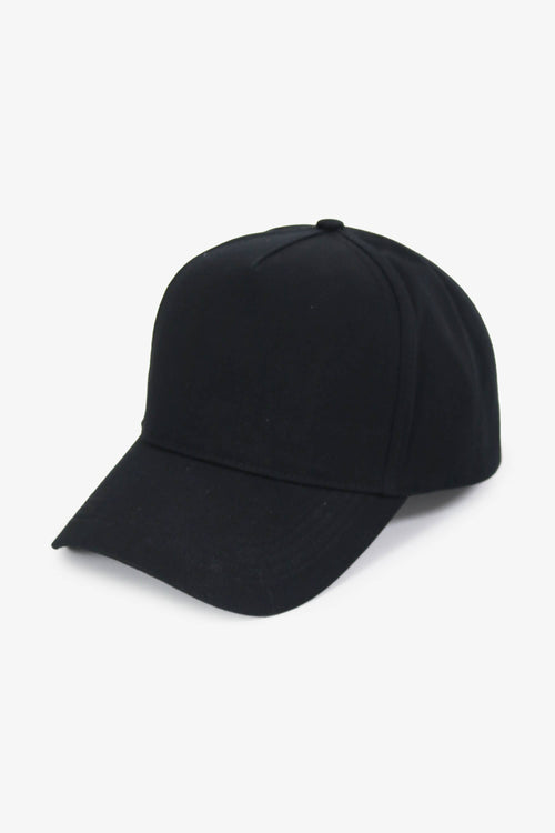 Basic 5 Panel Solid Blank Baseball Cap